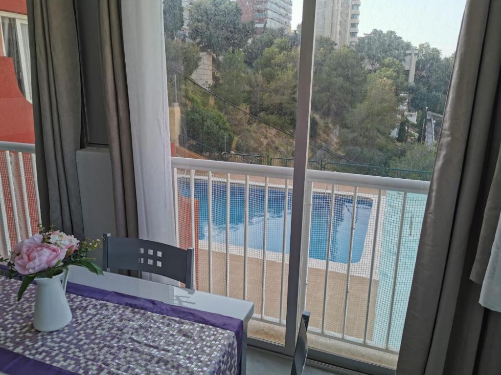Bazén v ubytování EVA Levante Beach nebo v jeho okolí