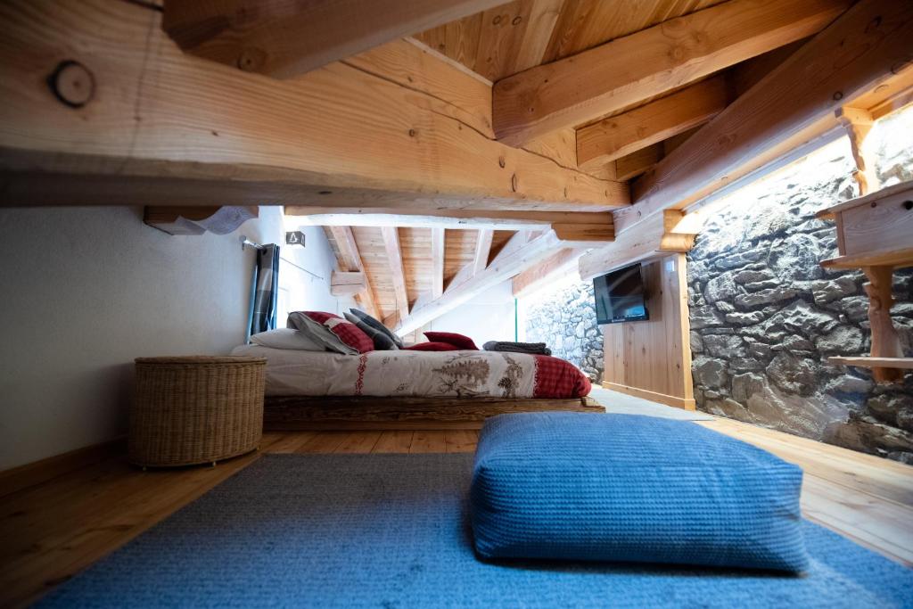 Postel nebo postele na pokoji v ubytování Le Camere di Naturalys