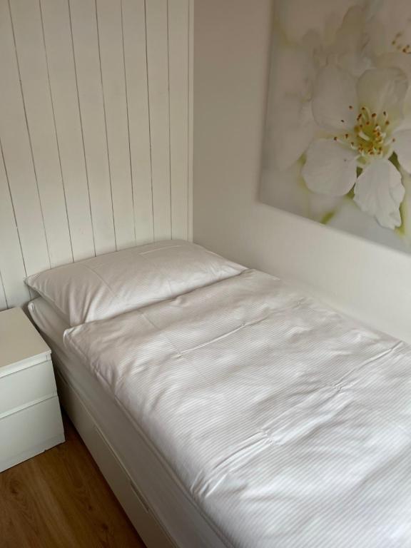 Postel nebo postele na pokoji v ubytování Moritzhaus
