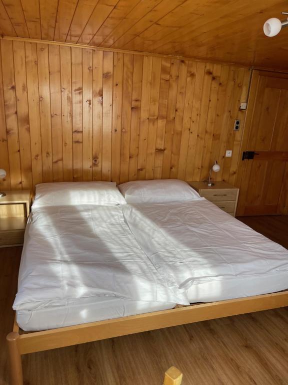 Postel nebo postele na pokoji v ubytování Moritzhaus