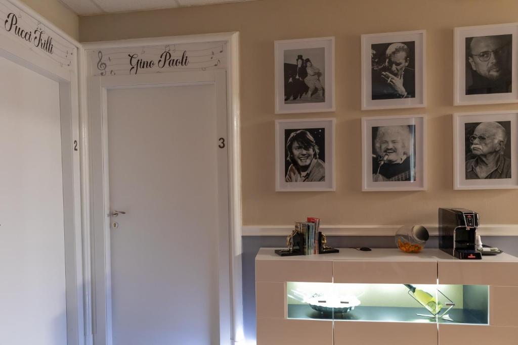 Kuchyň nebo kuchyňský kout v ubytování Granello Suite Central