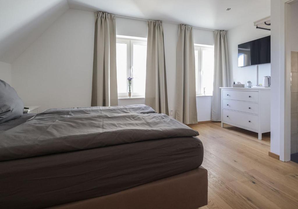 TV a/nebo společenská místnost v ubytování Residenz Kirchberg