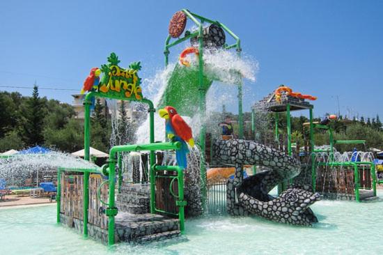 Aquapark v aparthotelu nebo okolí