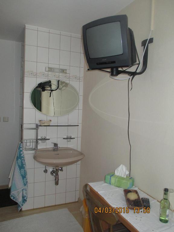 TV a/nebo společenská místnost v ubytování Schwarzenbacher