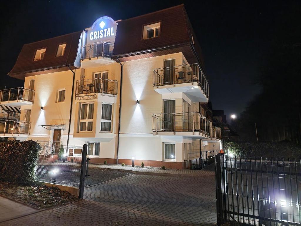 Budova, kde se aparthotel nachází