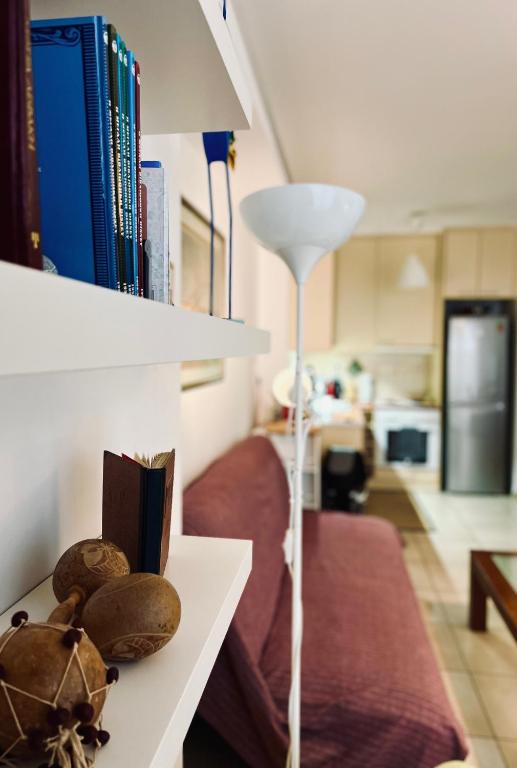 Kuchyňa alebo kuchynka v ubytovaní Elenis Athens Apartment