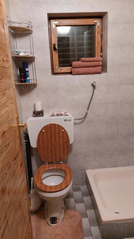 Koupelna v ubytování Vikendica Zajecar