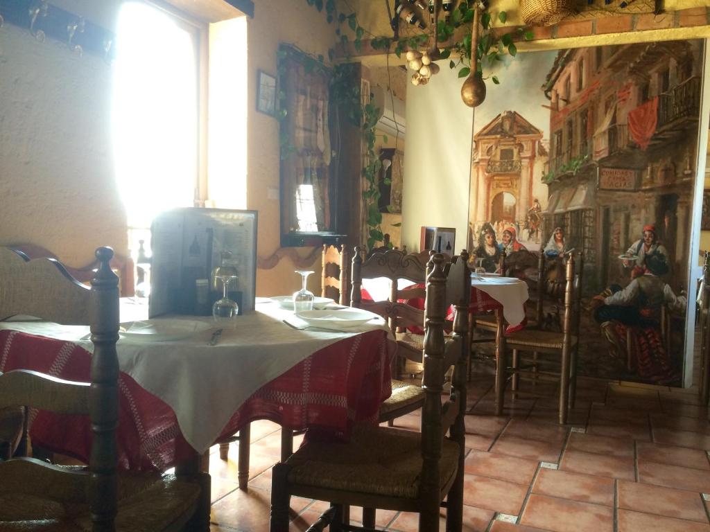 Posezení v ubytování Hotel Rural El Cortijo