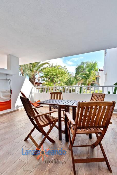 Balkón nebo terasa v ubytování Vivienda Vacacional Cactus