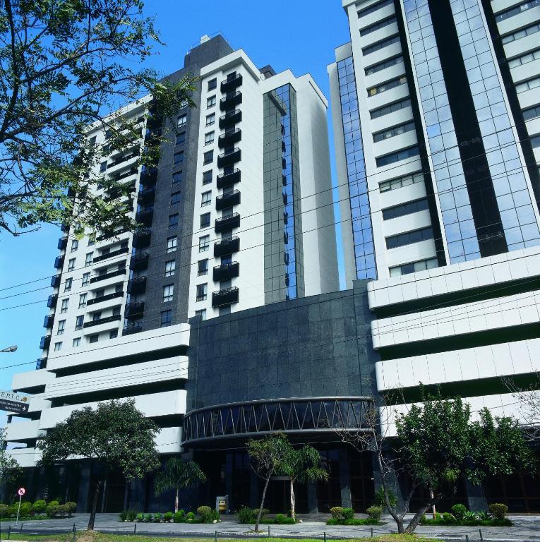 O edifício em que o hotel se localiza