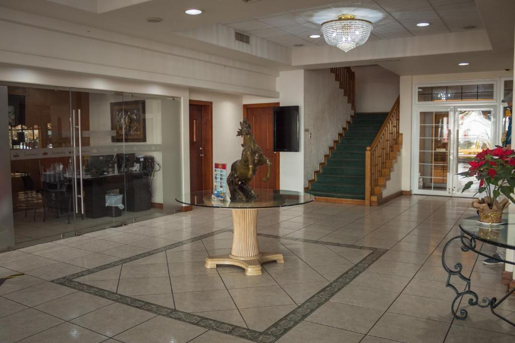 Vstupní hala nebo recepce v ubytování Hotel Sicomoro
