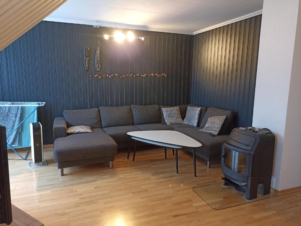 Posezení v ubytování FeelHome 2-bedrooms apartment Vestregata Nord