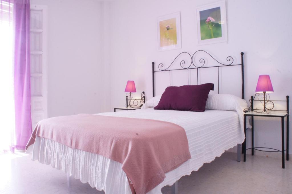 Postel nebo postele na pokoji v ubytování Apartamento Casa de la Parra