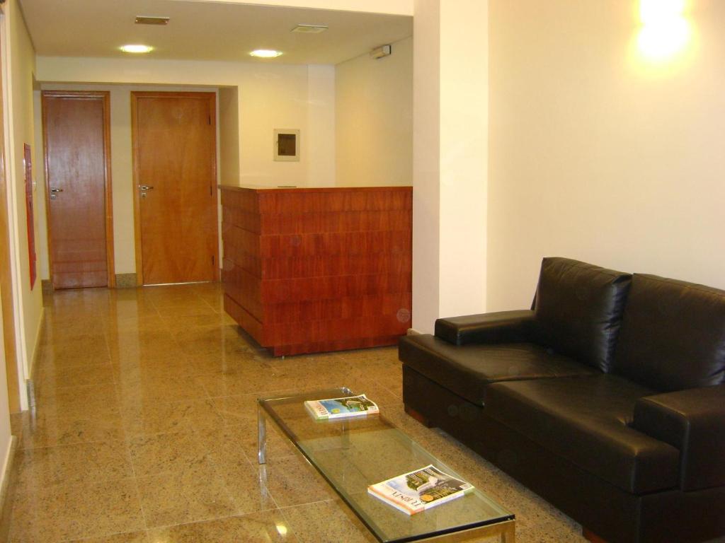 Posezení v ubytování Itajubá Flat Hotel