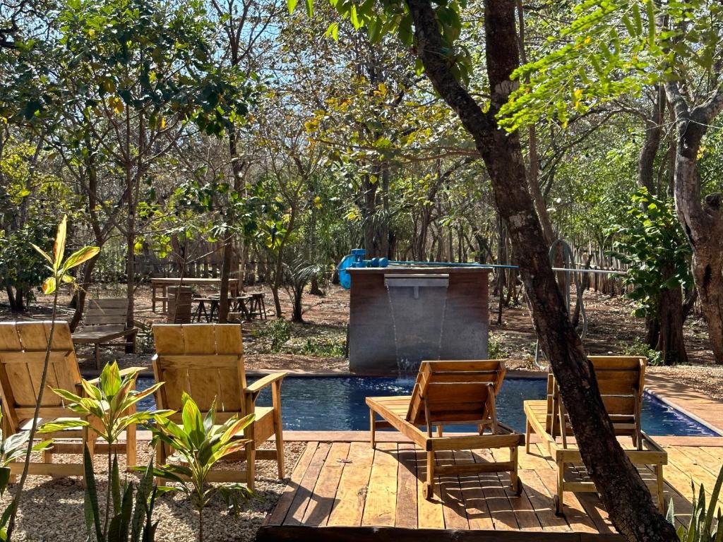 Finca Avellanas - King Room Met Twee Kingsize Bedden