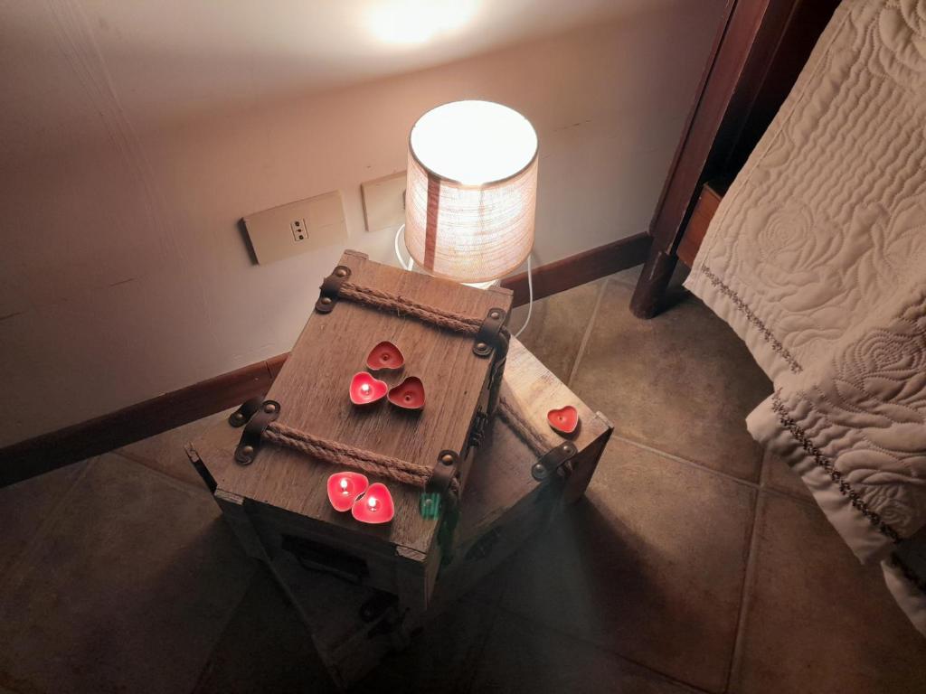 Łóżko lub łóżka w pokoju w obiekcie A casa di Grazia