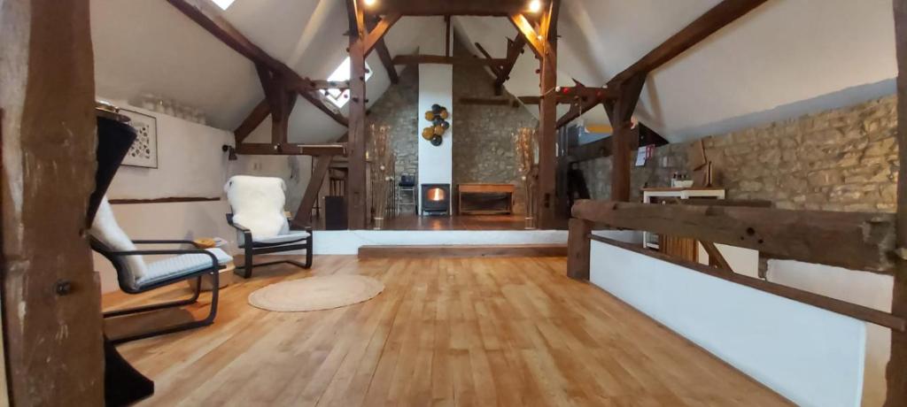 Posezení v ubytování O'pOzArt Guesthouse
