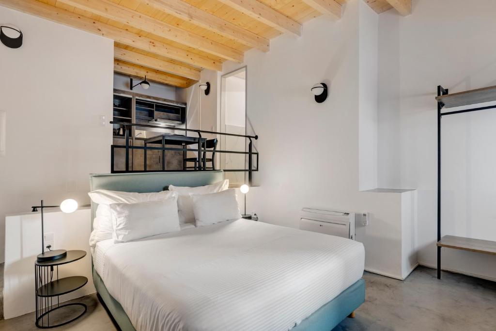 Cama o camas de una habitación en The Ten Syros