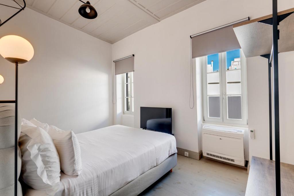 Cama o camas de una habitación en The Ten Syros