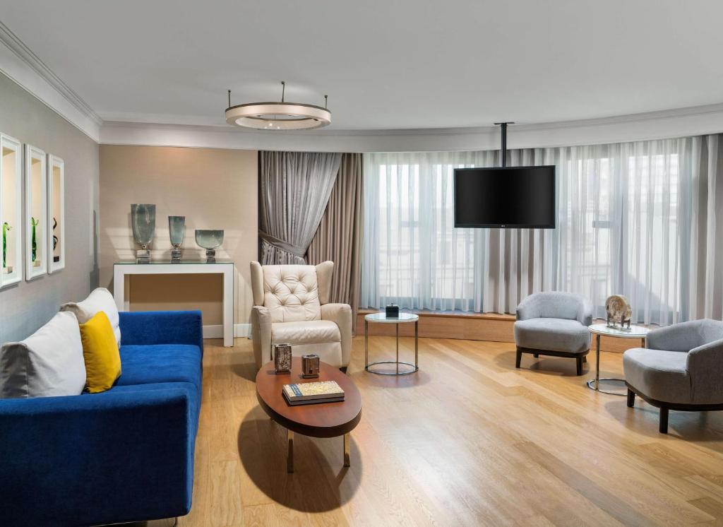Posezení v ubytování Radisson Blu Hotel, Istanbul Sisli