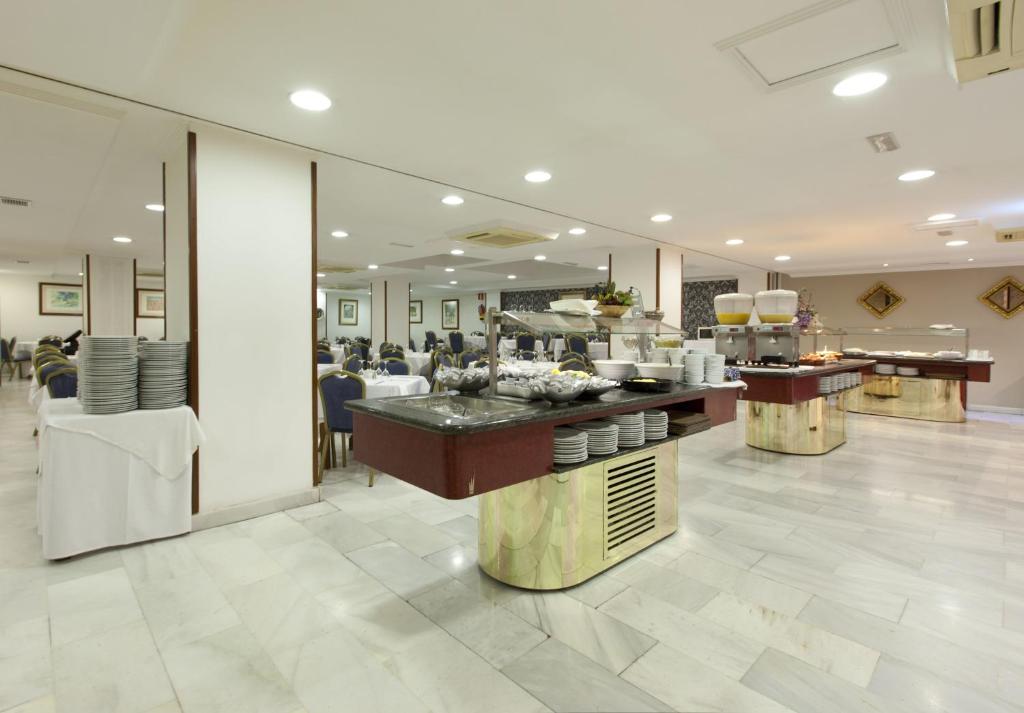 Restaurace v ubytování Porcel Alixares