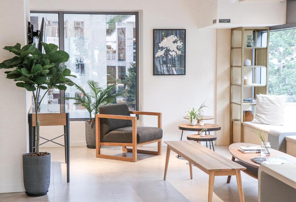 Posezení v ubytování Urbanwood Ap Lei Chau