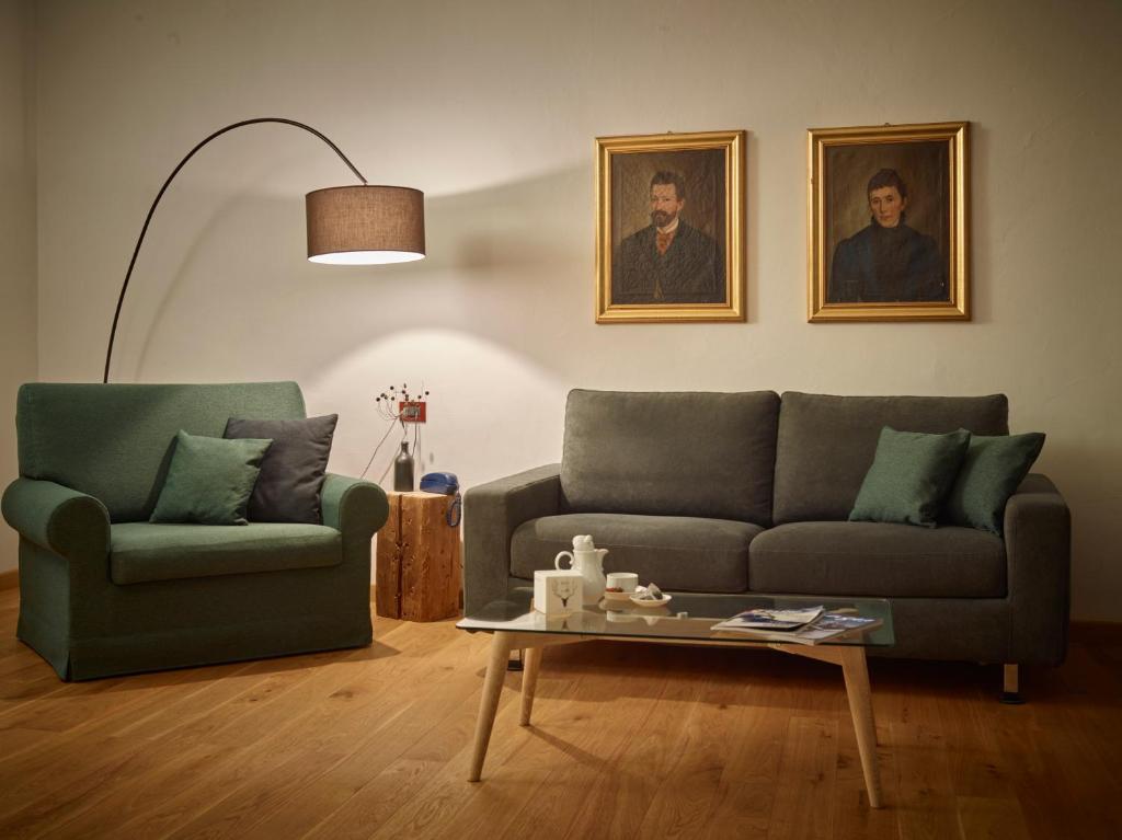 Posezení v ubytování Romantic Hotel Excelsior