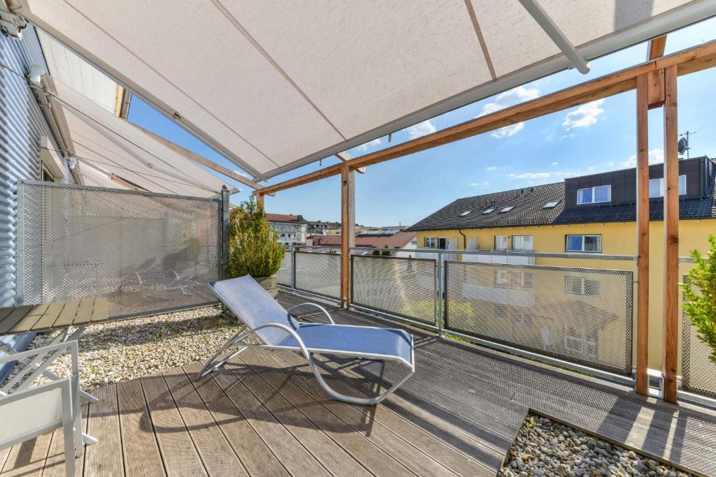 Balkón nebo terasa v ubytování Hotel Schiller