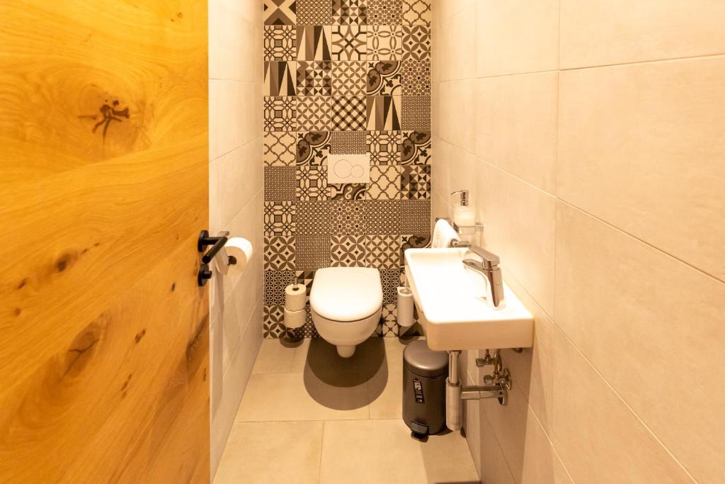 Kúpeľňa v ubytovaní Madlhof
