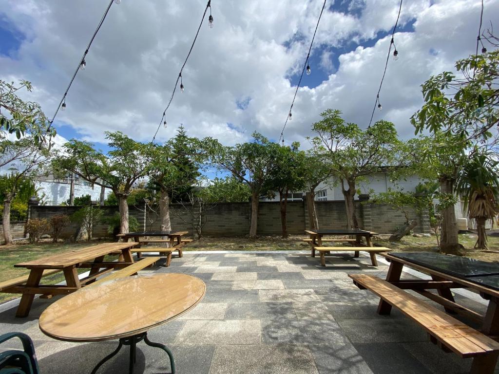 Restoran atau tempat lain untuk makan di 艸祭莊園Tsai Villa
