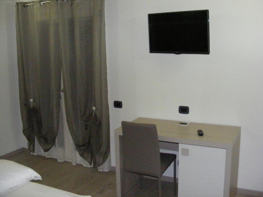 TV a/nebo společenská místnost v ubytování B&B Nuova Ostiglia