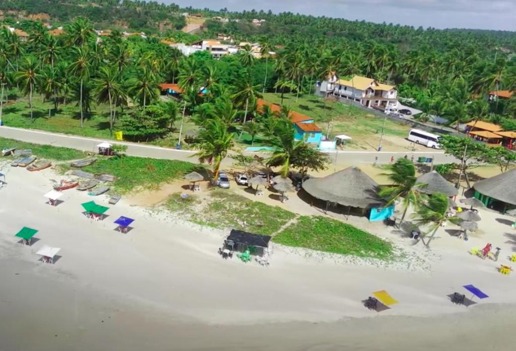 Majoituspaikan Pousada Bela Vista, Lagoa Do Pau, Coruripe, Alagoas kuva ylhäältä päin