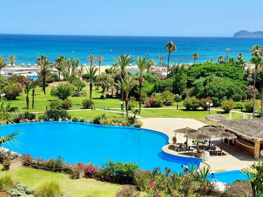 an image of a pool at a resort at Marina Smir Hotel & Spa in M'diq