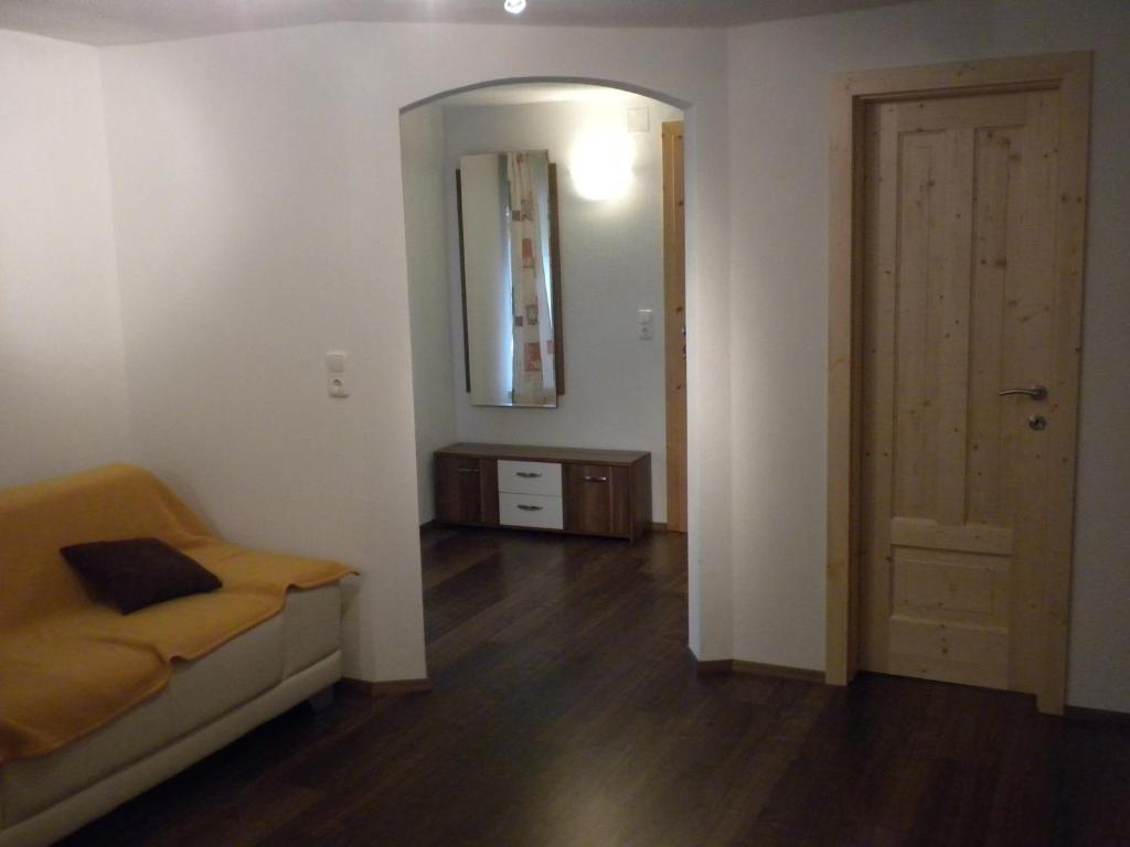 Postel nebo postele na pokoji v ubytování Bio-Urlaubshof Dansbach