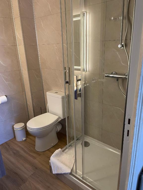 Koupelna v ubytování Hotel De Clisson Saint Brieuc