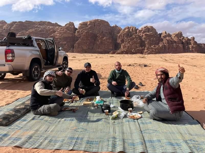 Hosté ubytování Wadi Rum Star Camp