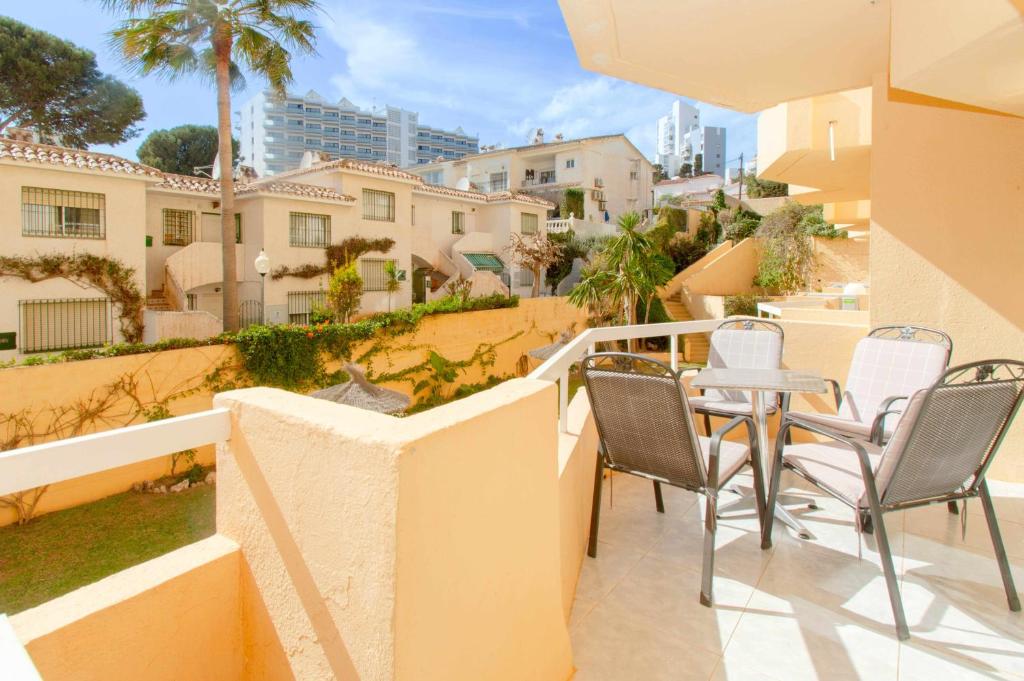 Balkón alebo terasa v ubytovaní Apartamento con vistas al mar y al lado de todo