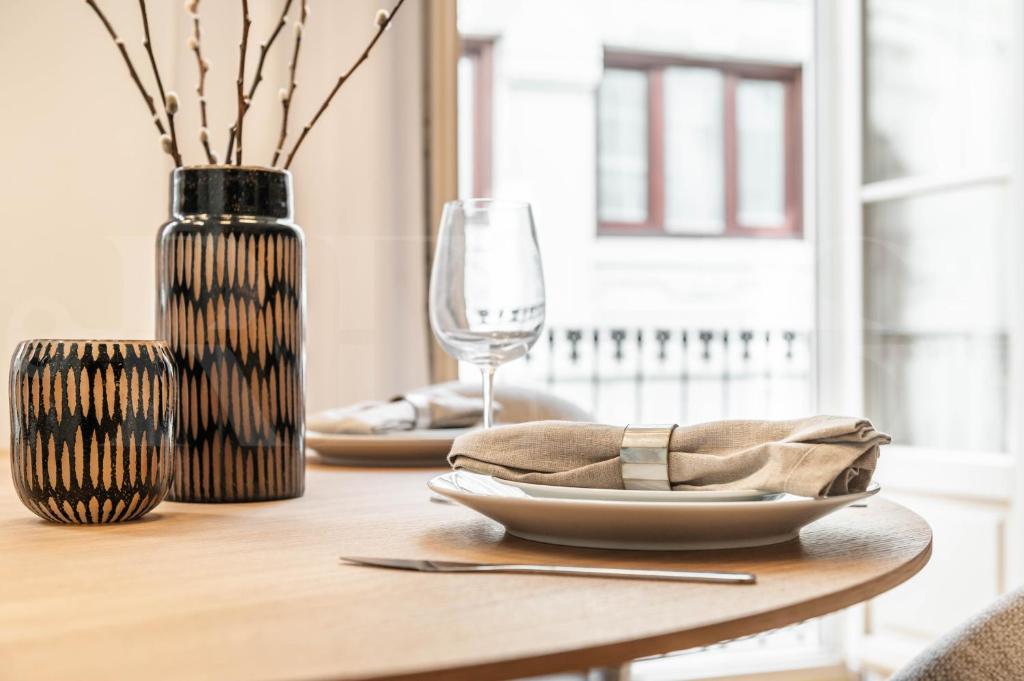 Nápoje v ubytovaní Classy apartment in the heart of Malaga by REMS