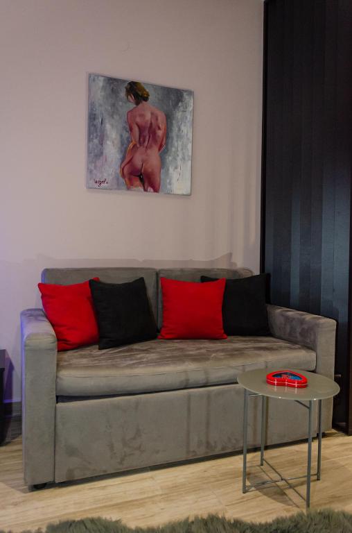 Część wypoczynkowa w obiekcie Elegant Studio