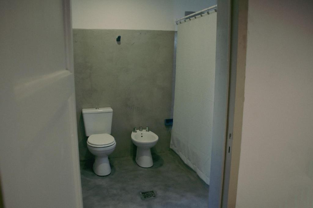 Koupelna v ubytování El Alero Hospedaje