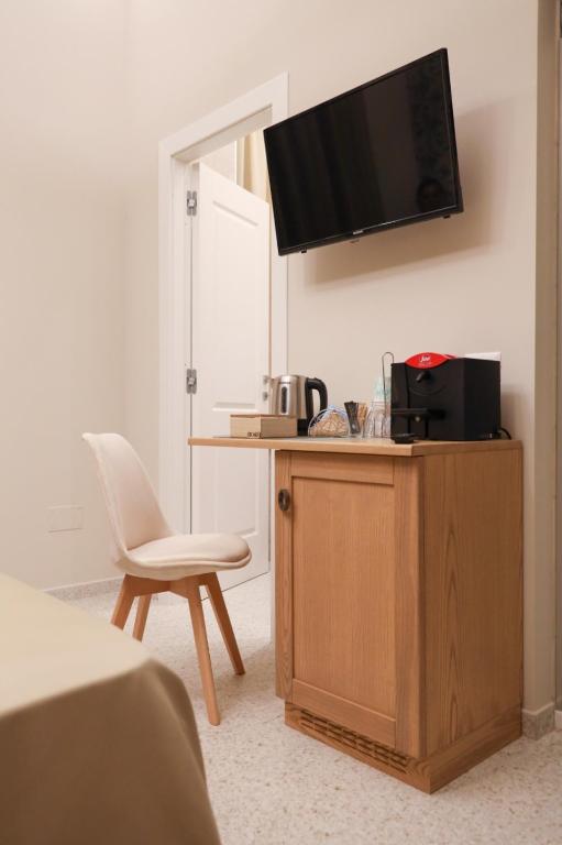 TV a/nebo společenská místnost v ubytování MaLù BEST Rooms - Tropea
