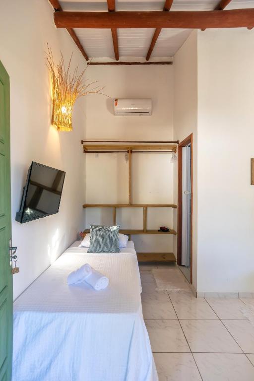 Postel nebo postele na pokoji v ubytování Pousada Verde Mar
