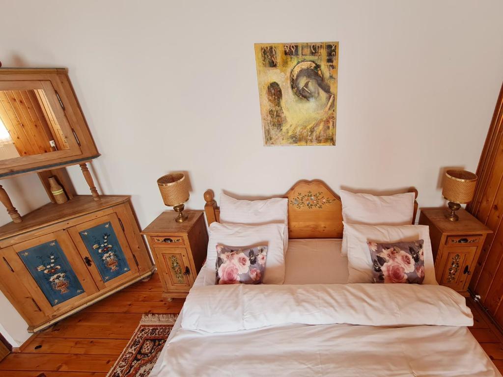 Postel nebo postele na pokoji v ubytování Casa RAI