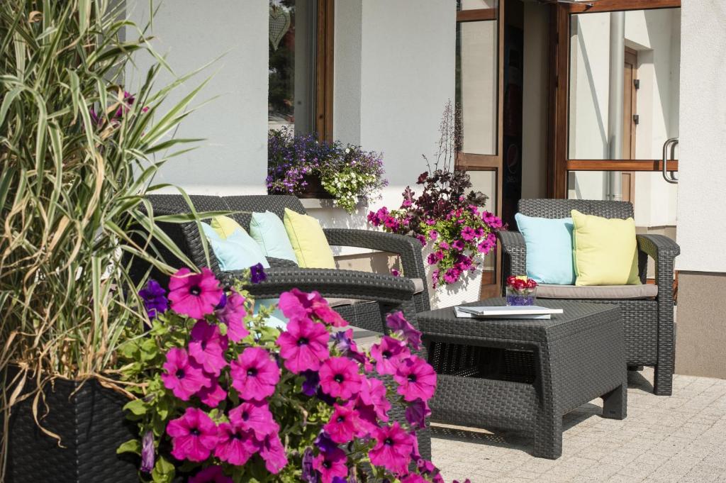 Posezení v ubytování Hotel Szafir