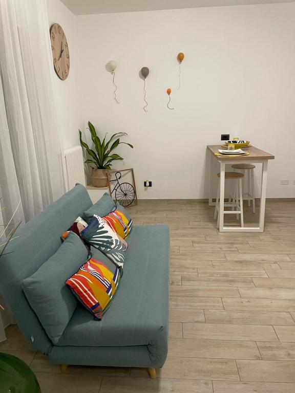 Posezení v ubytování B&B Archimede