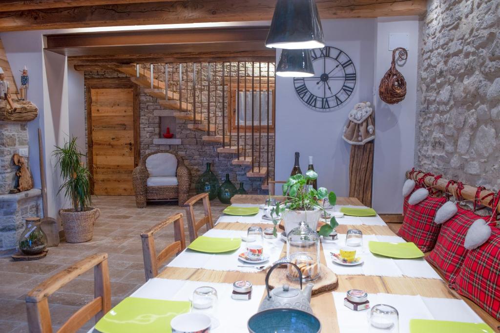 Posezení v ubytování Agriturismo Casaborgomarche