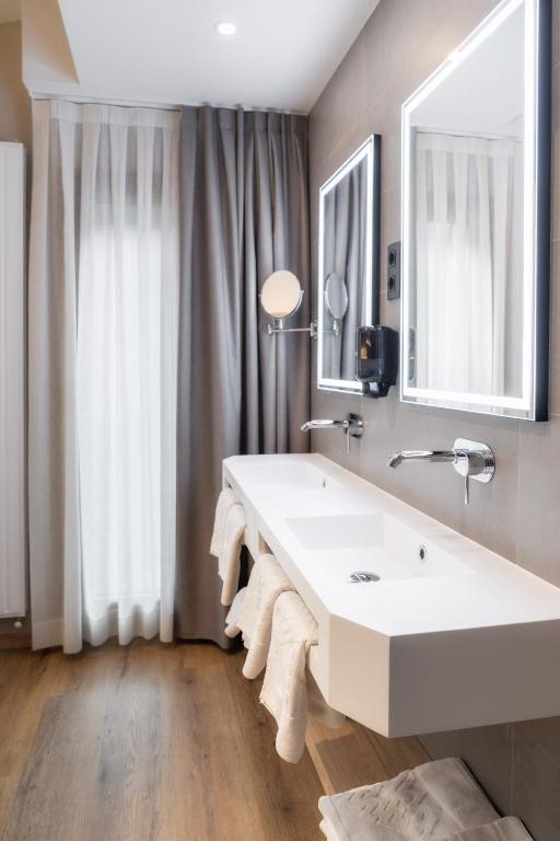 Koupelna v ubytování Hotel Montarto