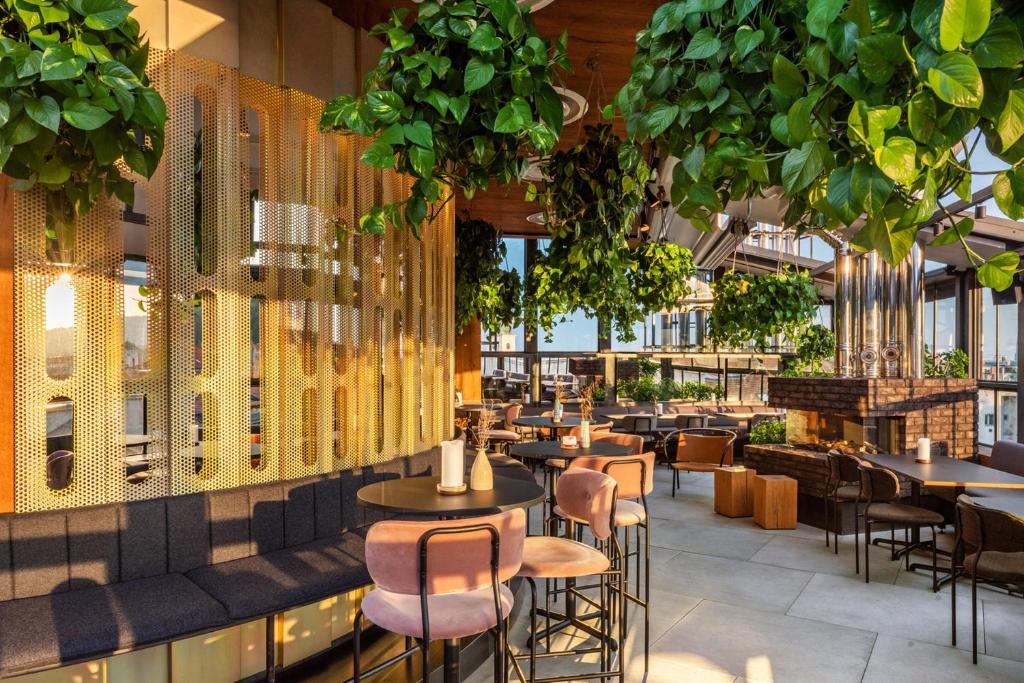 Restaurace v ubytování Hotel Rum Budapest
