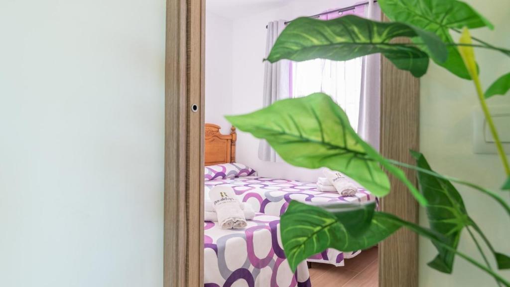 Postel nebo postele na pokoji v ubytování Casa Maite Sol Nerja by Ruralidays