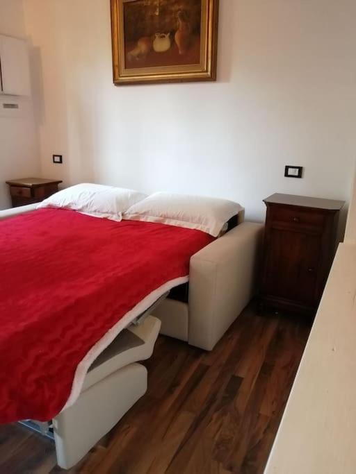 A bed or beds in a room at Casetta papacqua